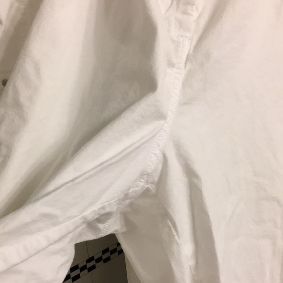 26W Avenue 26W Baggy Cotton Capri Pant with Comfort Waist - Nantucket Coastal. - Picture 10 of 15